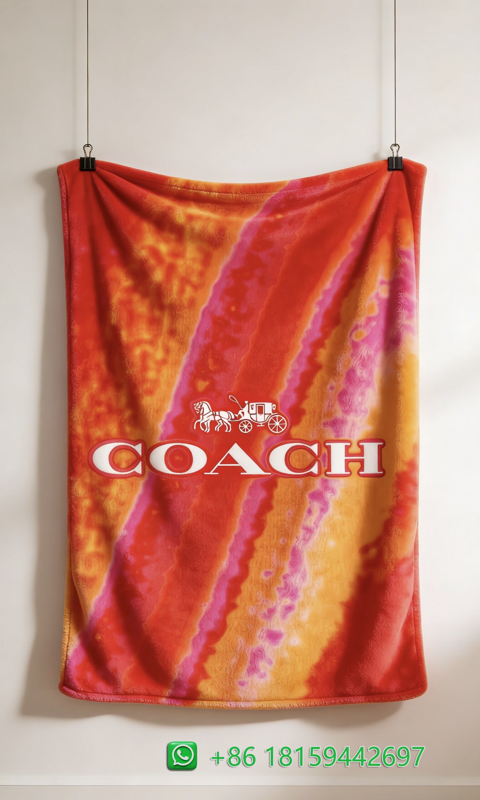Coach Throw Blankets